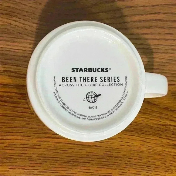 Starbucks HAWAII/CALIFORNIA"Been‎ There Series" Across the Globe Coffee Mug Set - Picture 12 of 13